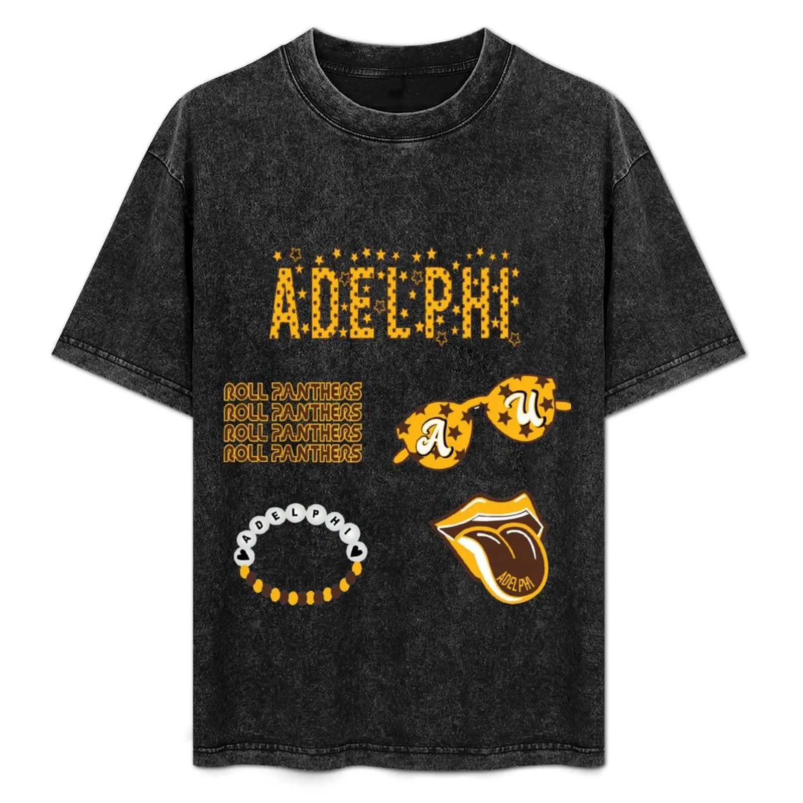 

adelphi university T-Shirt Heavy Duty Casual Work Tee