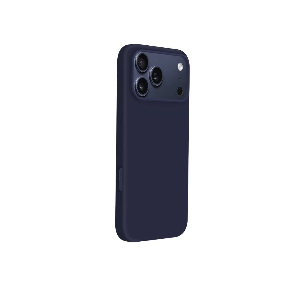 KZDOO Mag iCoat Magnetische Stootvaste Telefoonbeschermhoes Luxe Zachte Vloeibare Siliconen Achterkant Cover voor iP17/17air/17ro/17promax