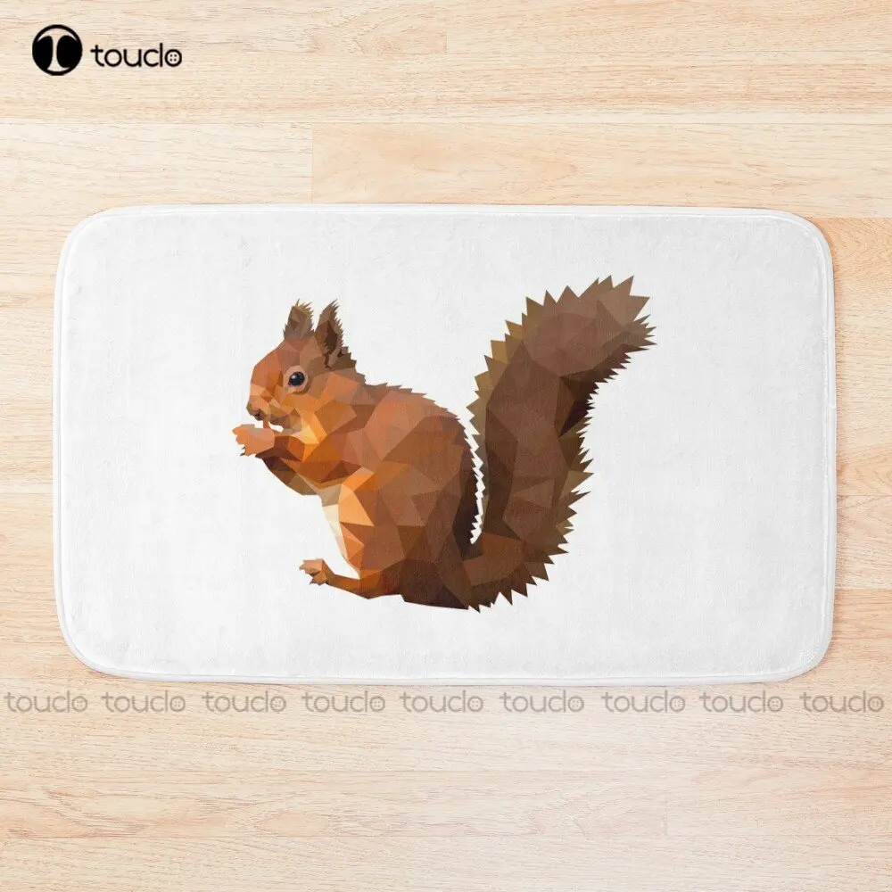 Squirrel Bath Mat Cheap Bath Rugs Quick Dry Carpet