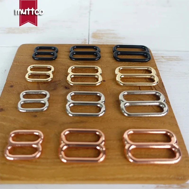 1pc Metal buckle for bag cat dog leash 15mm,20mm,25mm webbing adjustable buckles loop accessory durable hardness 4 colours
