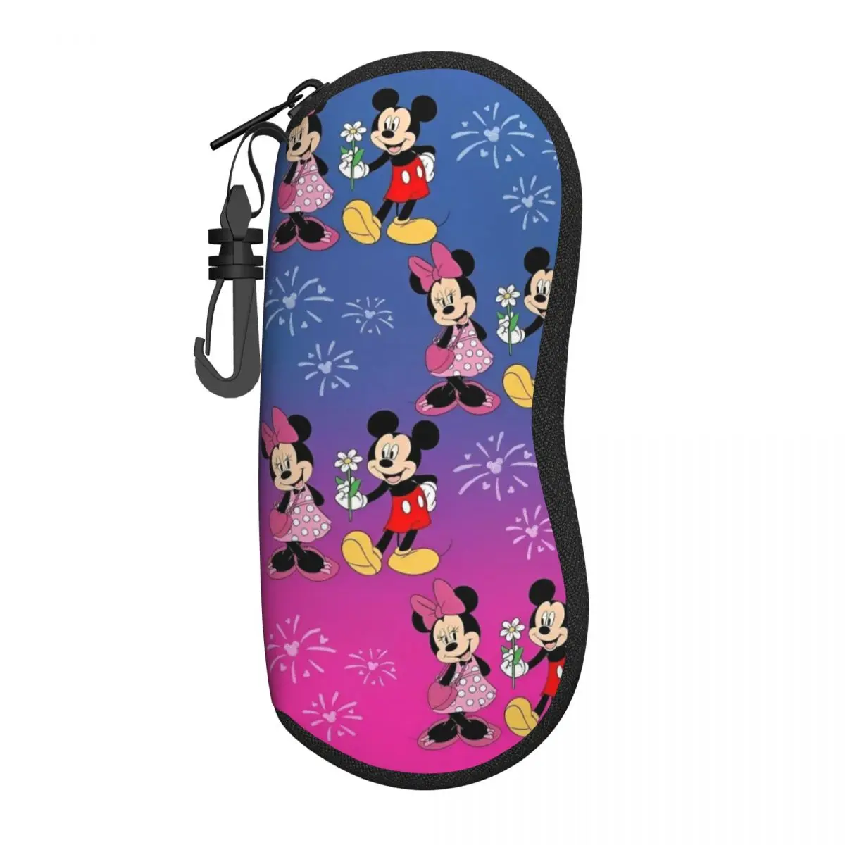 

Minnie Mouse Cartoon Mickey Glasses Case Unisex Waterproof Box Sunglasses Protector Print Sunglasses Box