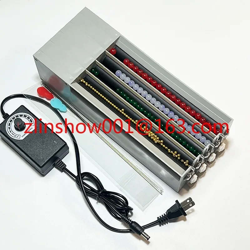 Versatile Bead Threading Machine Adjustable Speed & Multi-Channel Options for Unique Beads