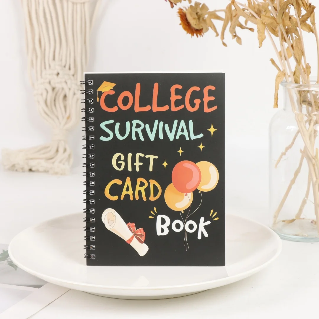 College Survival Gift Card Book - Fun Graduation Gift for High School Grads Going to College, Perfect for Students