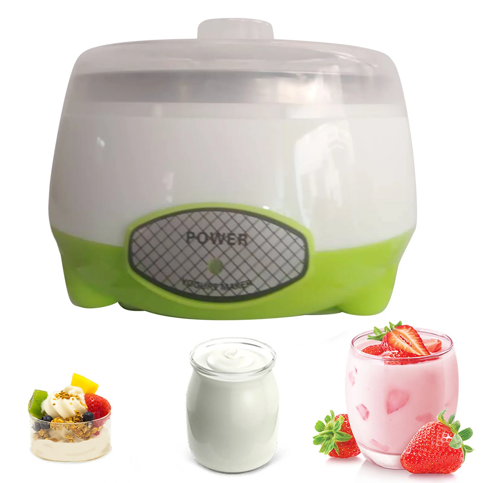 Yogurt Maker Constant Temperature Fermentation Mini Automatic Yogurt Machine PP Liner Electrical DIY Yogurt Tools