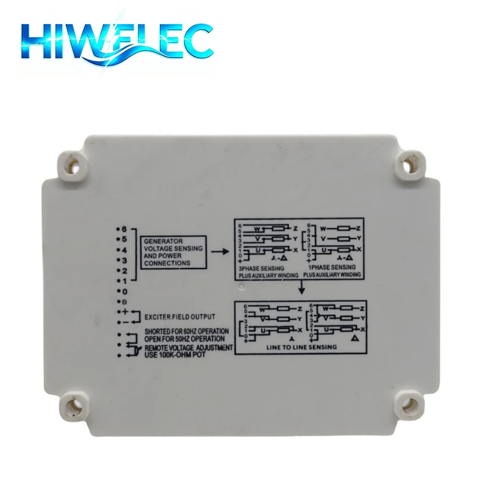 EA06A EA06 Automatic Voltage Regulator Replacement for Mecc Alte Spa AVR UVR6 Diesel Generator Spare Parts