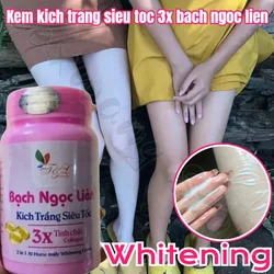 Vietnam Kem Kich Trang Sieu Toc Bach Ngoc Lien 3X Tinh Chat Collagen 2-in-1 Body Brightening Improvement Dull Body Lotion 250g