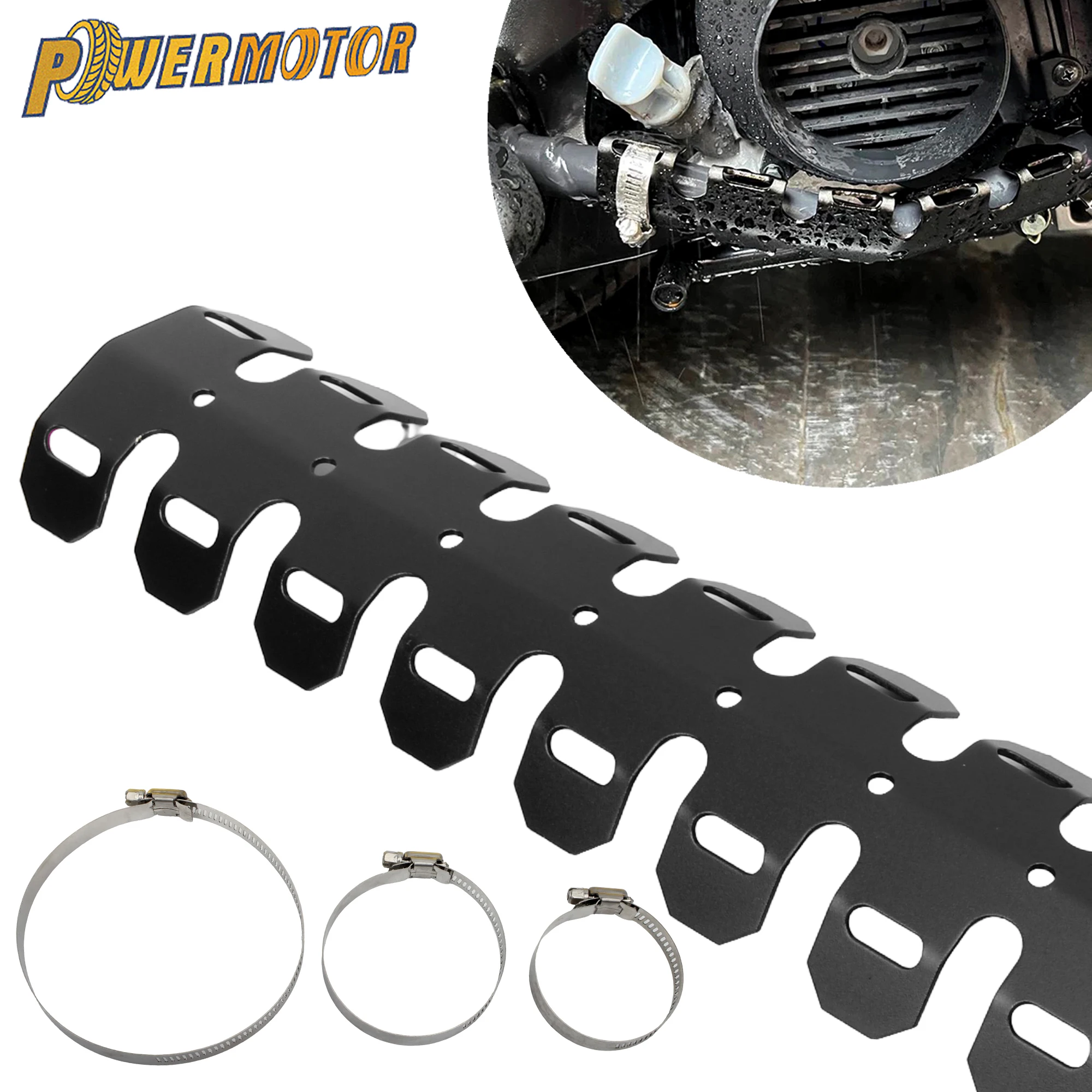 

For KTM Motorcycle Exhaust Heat Shield Muffler Protector Cover Accessories for BETA Kawasaki Yamaha DirtBike Supermoto Modified