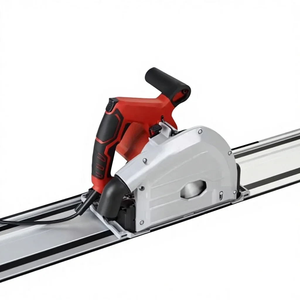 Powerful 1200-Watt Plug-in Professional Electric Circular Saw Power Tool for Wood Metal Ceramic Stone Cutting