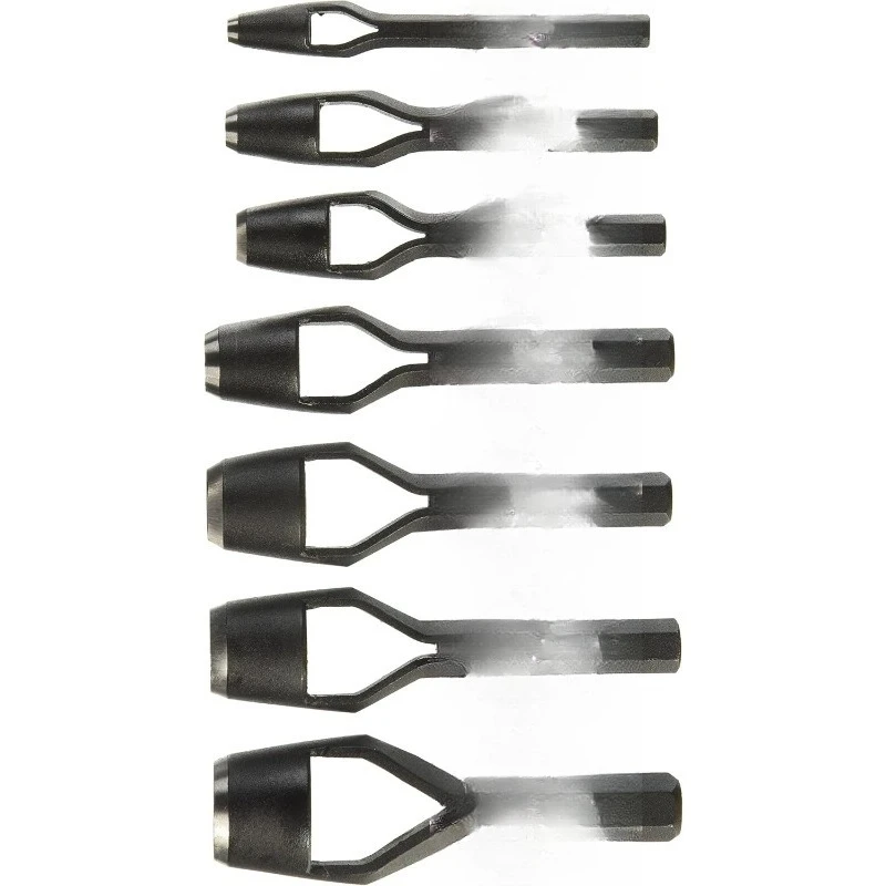 

General Tools 1271ST Arch Punch Set, 7 Piece Set, 1/4 Inch to 1 Inch