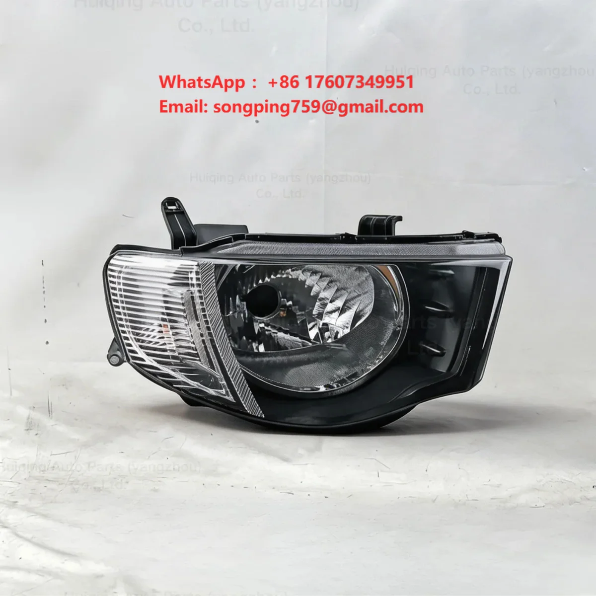 Clear Head Light Lamp for Mitsubishi L200 2009 Headlights Pair Auto Parts OEM 8301B472 8301B471