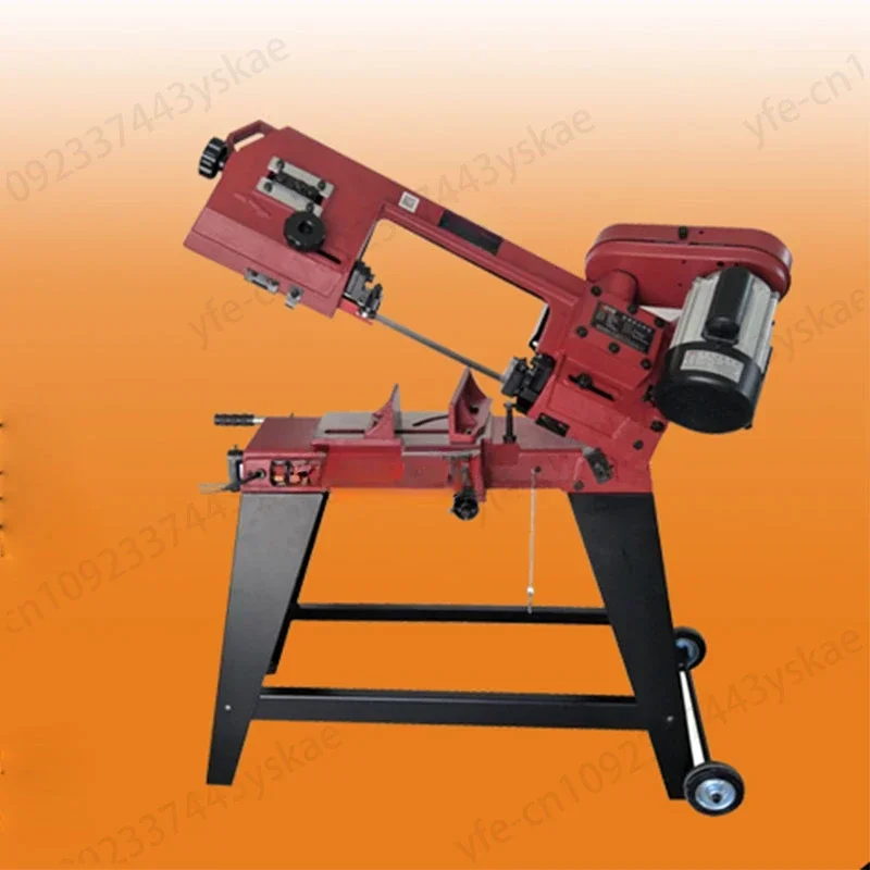 Metal cutting bandsaw machine 750W vertical metal/wooden blade saw machine 1380rpm motor