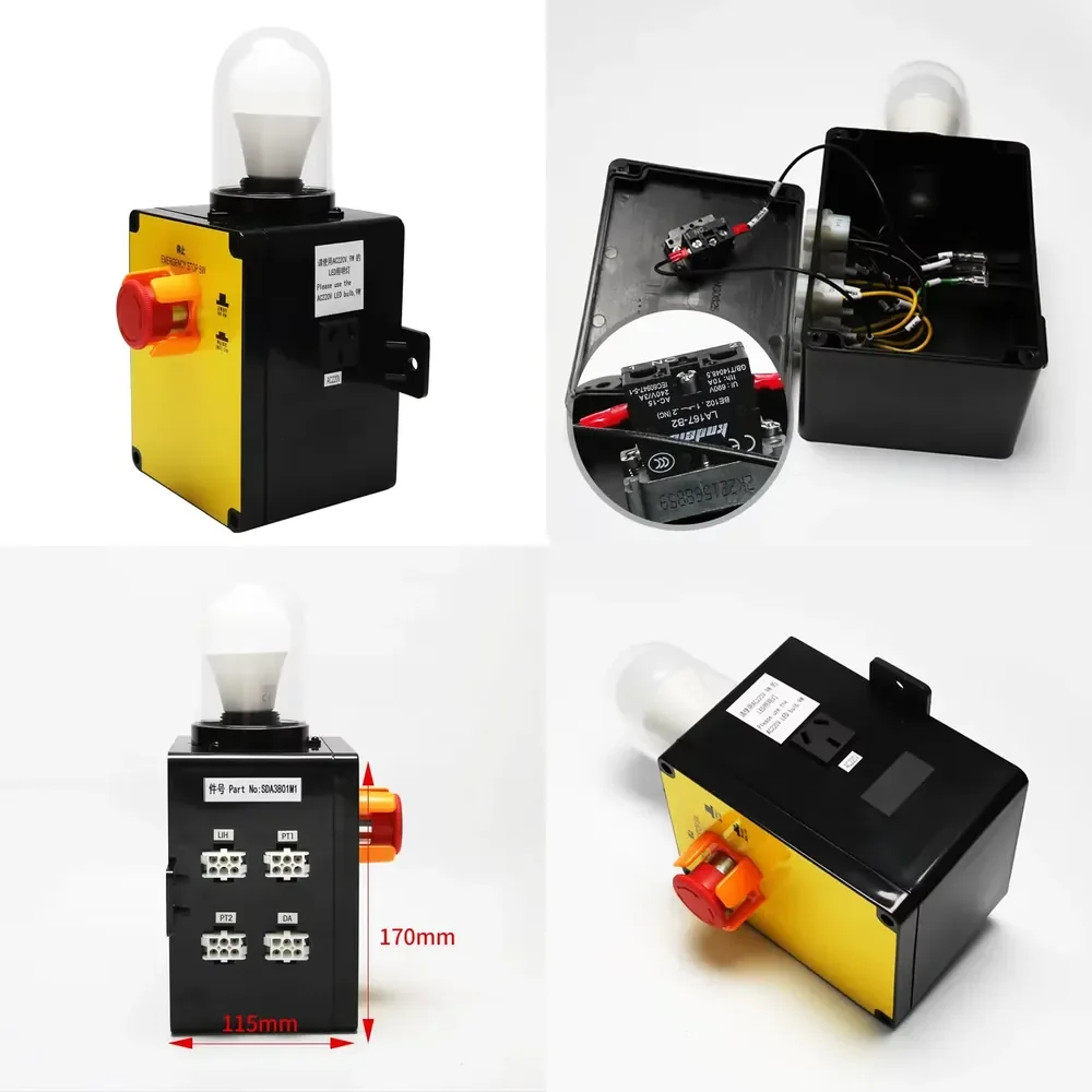 2026 Hot！ Safe Cost-effective Modern Emergency Stop Switch SDA3801K1 /M1 Elevator Pit Maintenance Inspection Box for Hotels