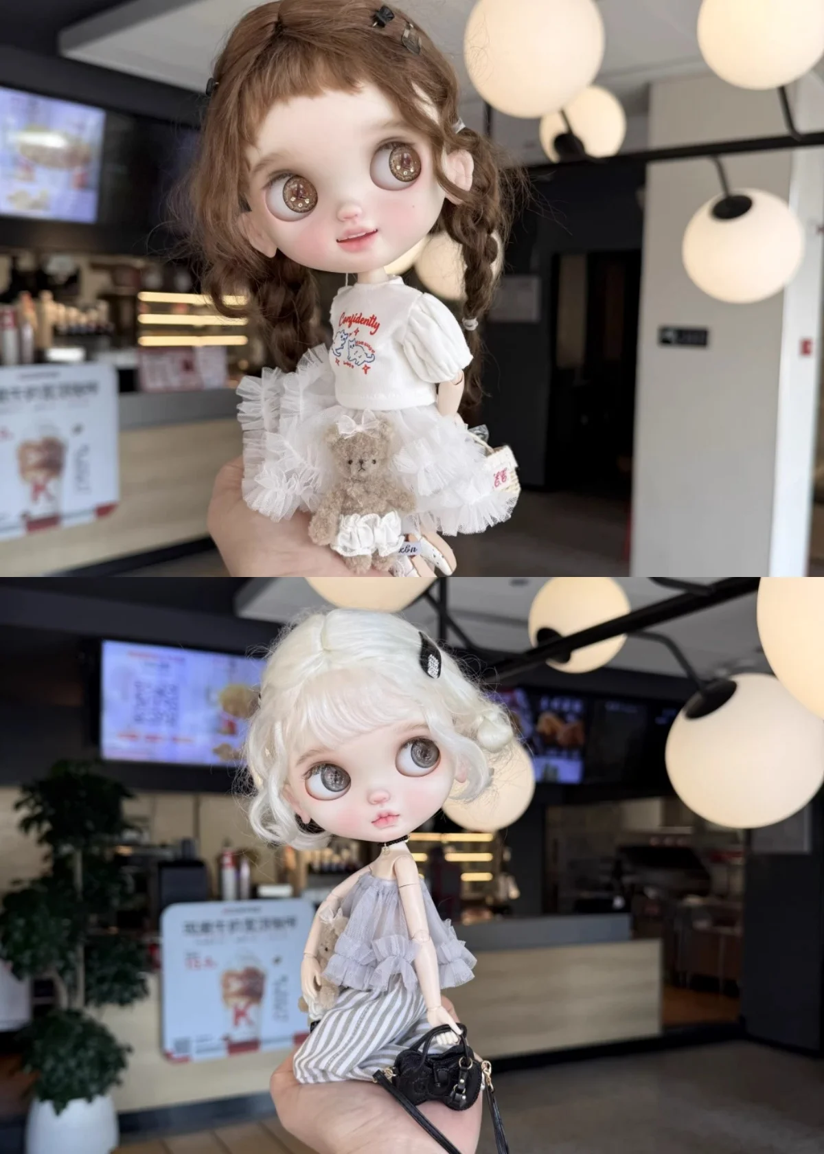 

【No Figure】Handmade Female Doll's Clothing Accessories Mesh Skirt Mesh Leggings For Action Figure Toys Fit Azone19 OB24 Blyth