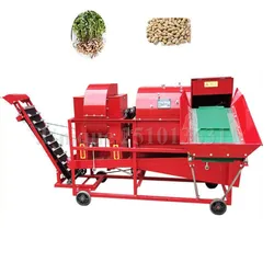 1000KG/H Wet and Dry Peanut Picker Peanut Leaf Remover Groundnut Harvesting Picking Machine