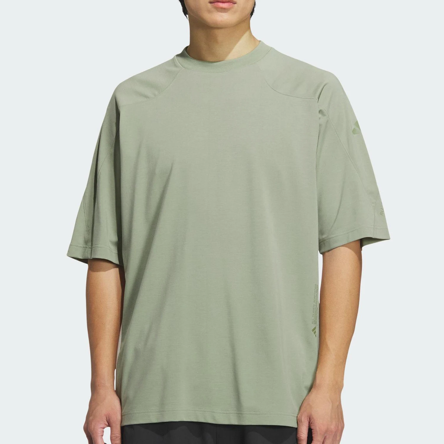 

Adidas genuine 2025 Summer Men's Loose and Breathable Round Neck Short Sleeve JZ8430