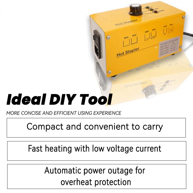 220v saldatura plastica strumento di riparazione Auto riparazione paraurti Auto saldatore Kit di saldatura plastica riparazione plastica cucitrice a caldo