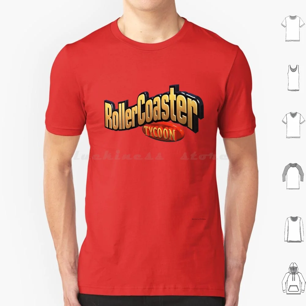 Rollercoaster Tycoon T Shirt Men Women Kids 6xl Rollercoaster Tycoon Videogame Game 1999 Windows