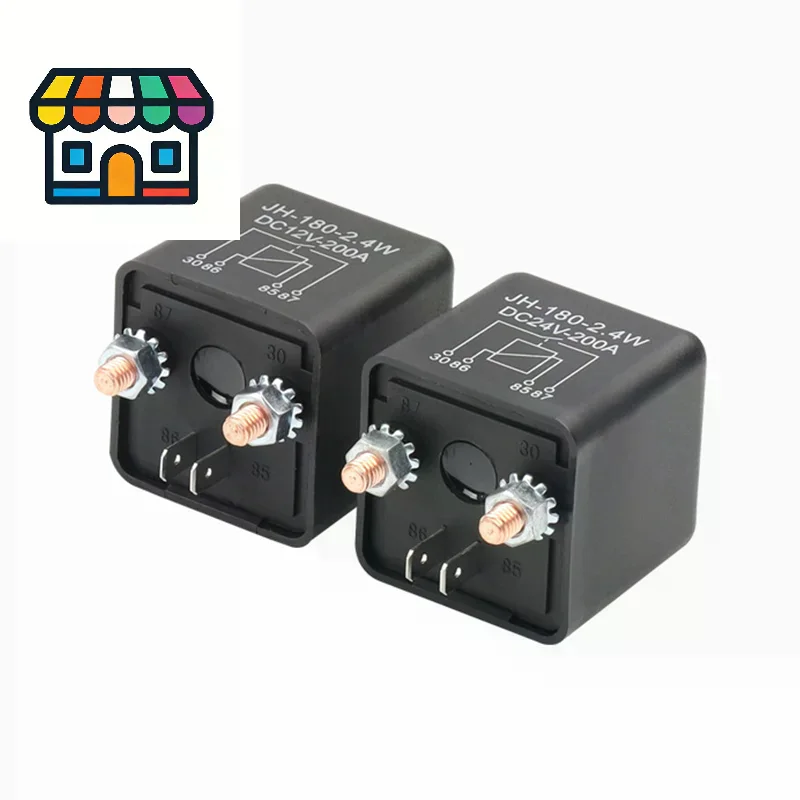 DC 12V 24V 100A 120A 200A WM686 Relay 4 Pin Normal Open Car Starter Relay For Battery ON/OFF Split Charge Relay Switch