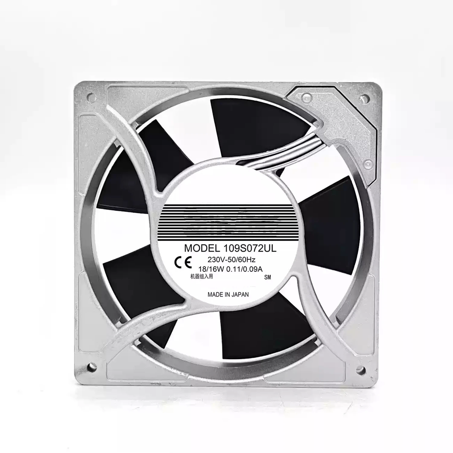 

Вентилятор охлаждения 109S072UL AC 230 В 0,11 А/0,09 А 12 см 12038 120*120*38 мм 3-контактный разъем