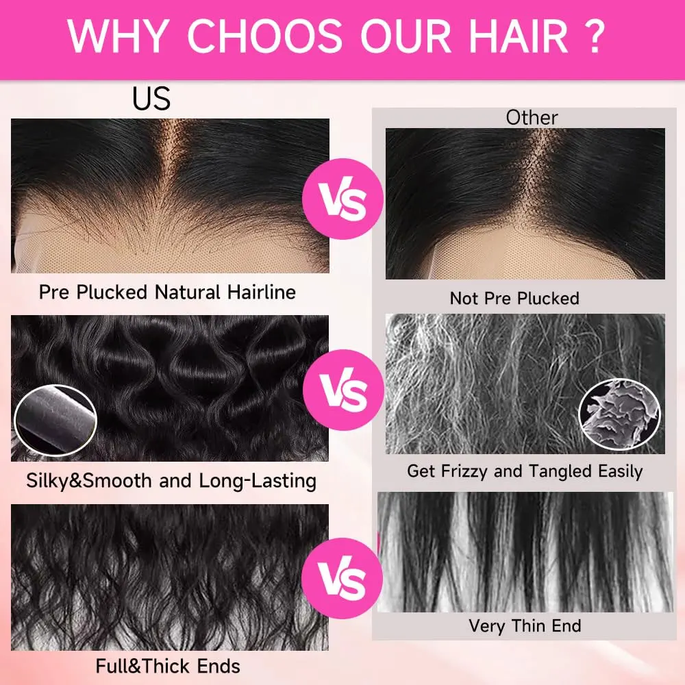 40 42 Polegada onda do corpo perucas de cabelo humano 250% 13x6 hd frente do laço peruca de cabelo humano para a mulher 5x5 gluless fechamento do laço peruca preplucked