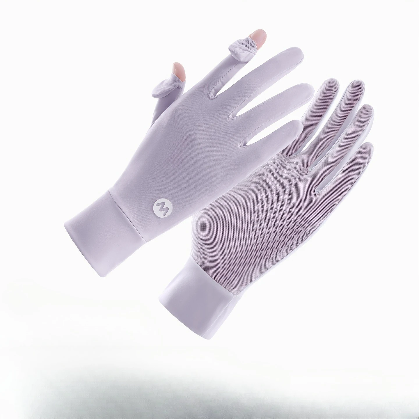 Women's Summer Gloves with Breathable Mesh and Anti Slip Touch Screen, Hiking and Outdoor Cycling Sun Protection Gloves