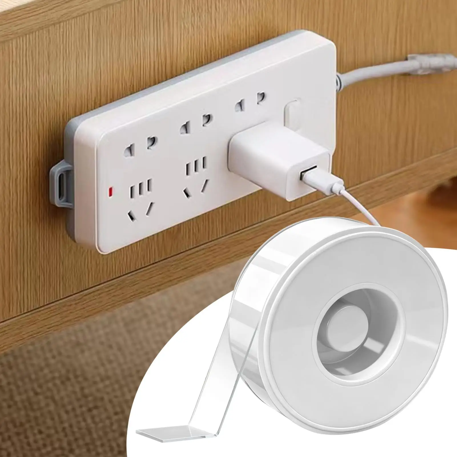 

Двусторонняя лента, сверхмощные нано-полоски, водонепроницаемая съемная липкая настенная лента для дома, кухни, гостиной, спальни, ванной комнаты