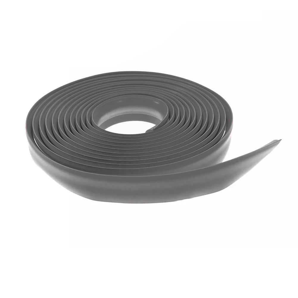 TPE Carpet Edge Strip 10 Meters Floor Transition Strip For Floor Transition Safe Dark Grey/Light Grey/Brown