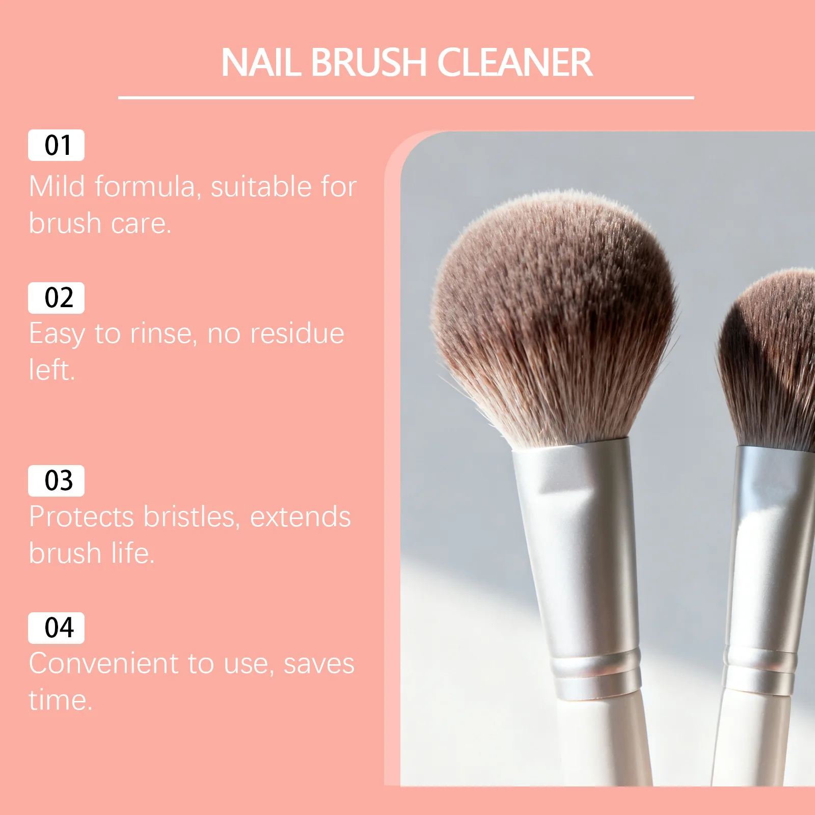 50ml メイクブラシクリーナーソリューション メイクブラシシャンプー パフクリーニングソリューション リムーバー 毎日のメイクツールケア製品