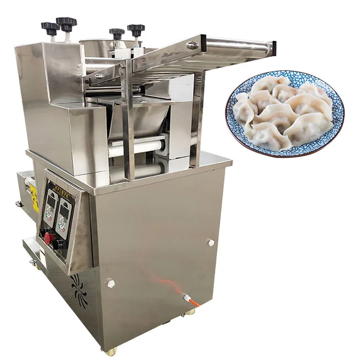 Chinese semi Automatic anko dumpling filling ravioli handmade empanada making machine samosa maker machine for small businesses