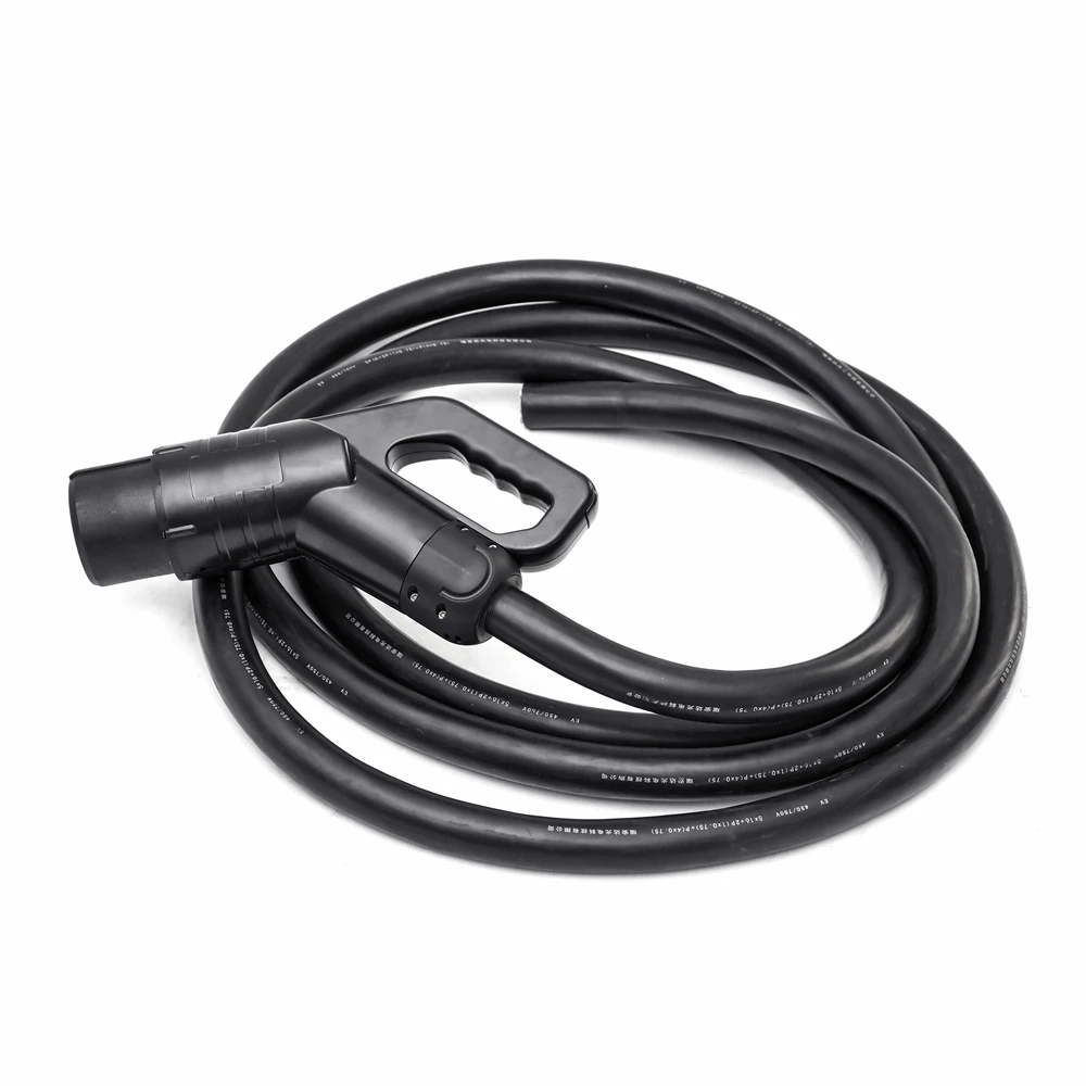 DC CHAdeMO Connector Ev Fast Charger Plug for EV Charger 125A 200A 5 Meters Cable