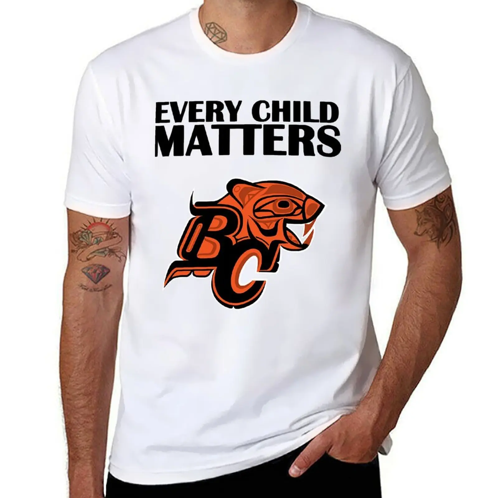 

Bc Lions Every Child Matters 2021 Orange T-Shirt funny t shirts dark humor man t shirts graphic T-Shirt