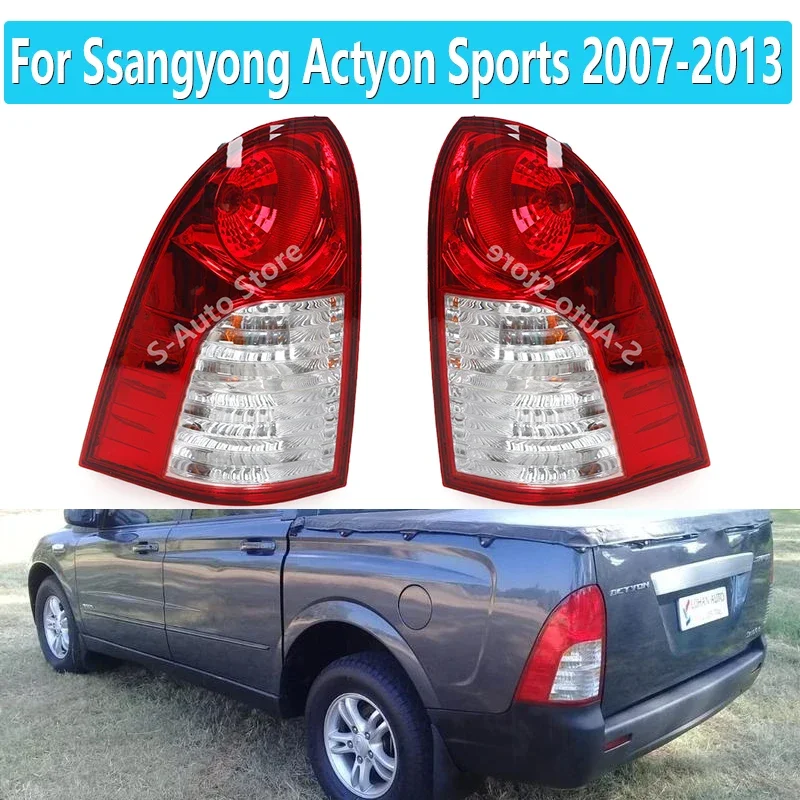 Rear Tail Light Assembly Brake Taillight Stop Lights Parking Lamp For Ssangyong Actyon Sports 2007-2013 8360132003 8360232003