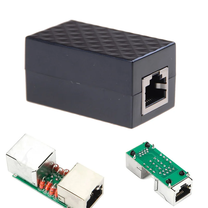 RJ45 Coupler Ethernet Cable Coupler LAN Connector Ethernet Cable Extender Adapter Female To Female