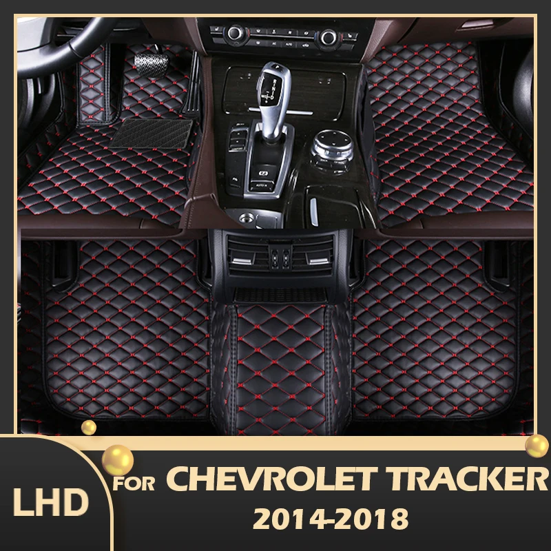 

Car Floor Mats For Chevrolet Tracker 2014 2015 2016 2017 2018 Custom Auto Foot Pads Automobile Carpet Cover Interior Accessories