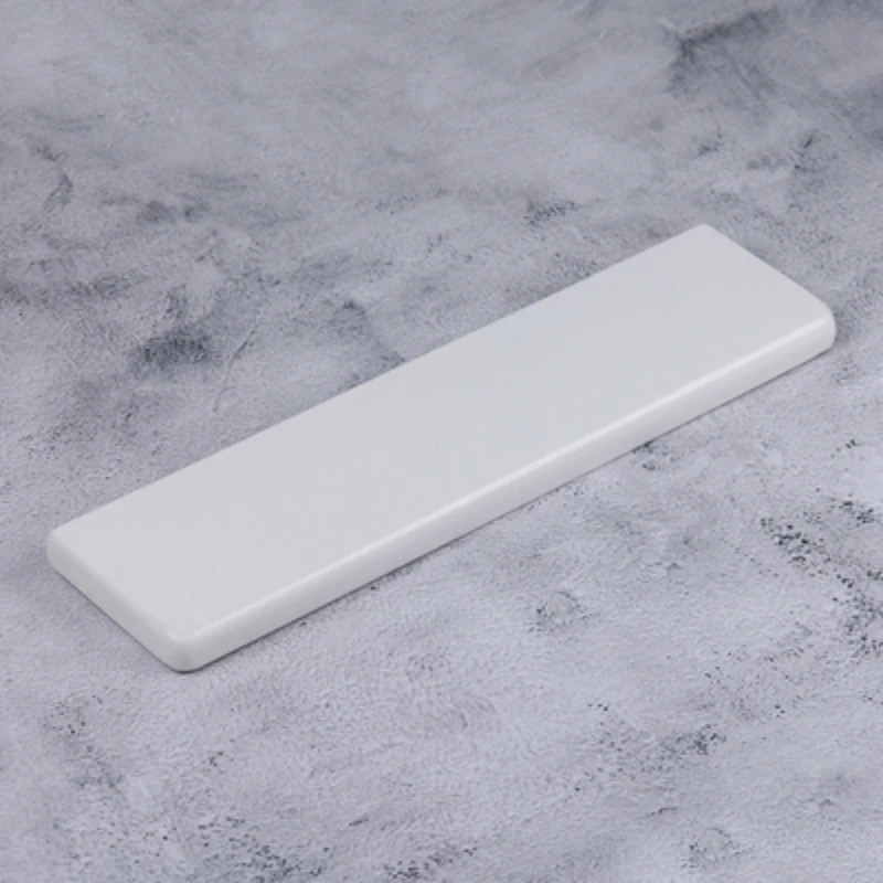 Imagem -06 - Descanso de Mão de Teclado Mecânico Almofada para Conforto Suporte Criativo Personalizado para Palma Design Ergonômico Quartzo Preto e Branco