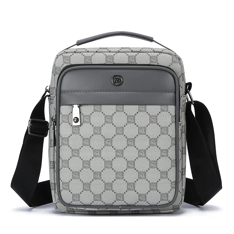 bags for man sacoche homme bolsos para hombre Casual men's printed PU leather handbag shoulder bag crossbody bags messenger bag