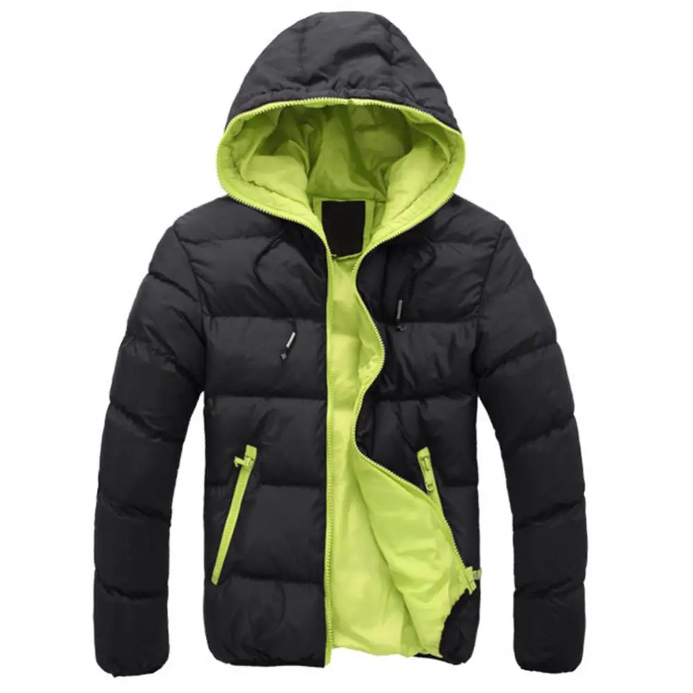 2023 Winter Warm Thick Parkas Coat Male Casual Windproof Overcoats Jacket Hooded Jacket Men Outwear Clothing coat