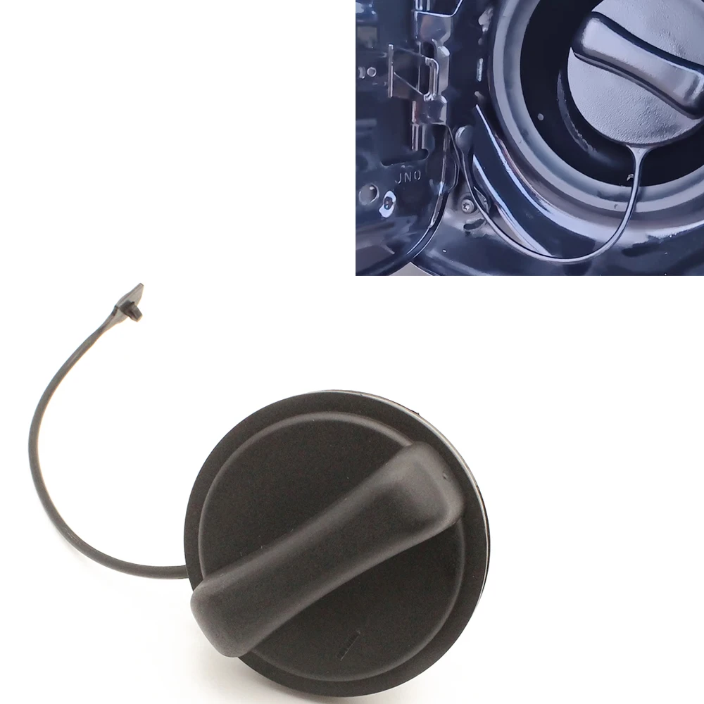 Car Inner Fuel Tank Cap Gas Petrol Oil Filler Cover With Tether Fit For Nissan X-TRAIL Qashqai GENISS TEANA SYLPHY LIVINA TIIDA