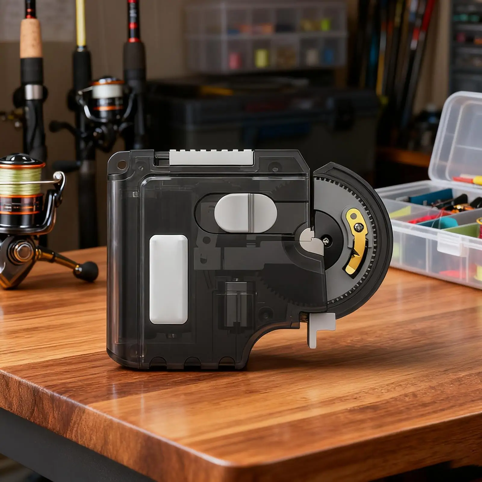 

Электрический инструмент для завязывания рыбных узлов, автоматический электрический крючок Tyer, рыболовный шпульный узловязатель для рек, черные ямы, резервуары для морской воды