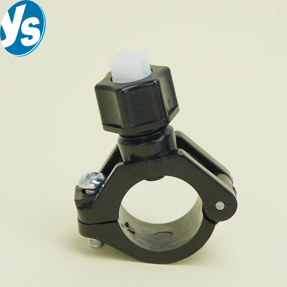 Plastic Quick Release 110 DegreeFan-shaped Nozzle Agricultural Irrigation Nozzle With Plastic Buckle Pipe Clamp Fixation
