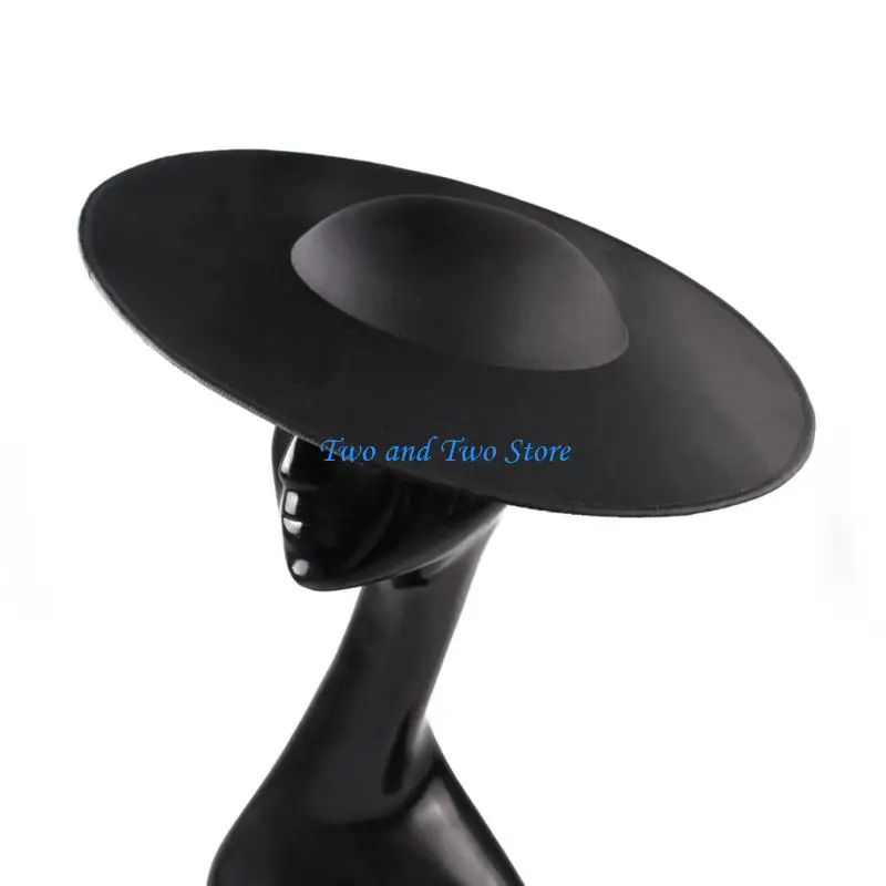 

HX6F Lavishness Sateen Church Hat Modifiable Fit Suitable for Commuting Special Incidents