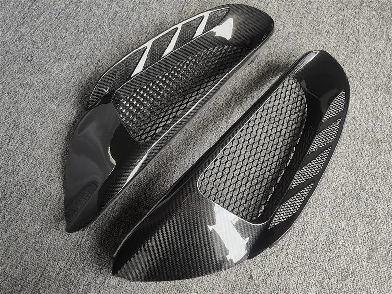 Carbon Fiber Rear Fender and Air Vent Body Kit for Ferrari 488 GTB Spider Pista Style Parts Upgrade Exterior Accessories