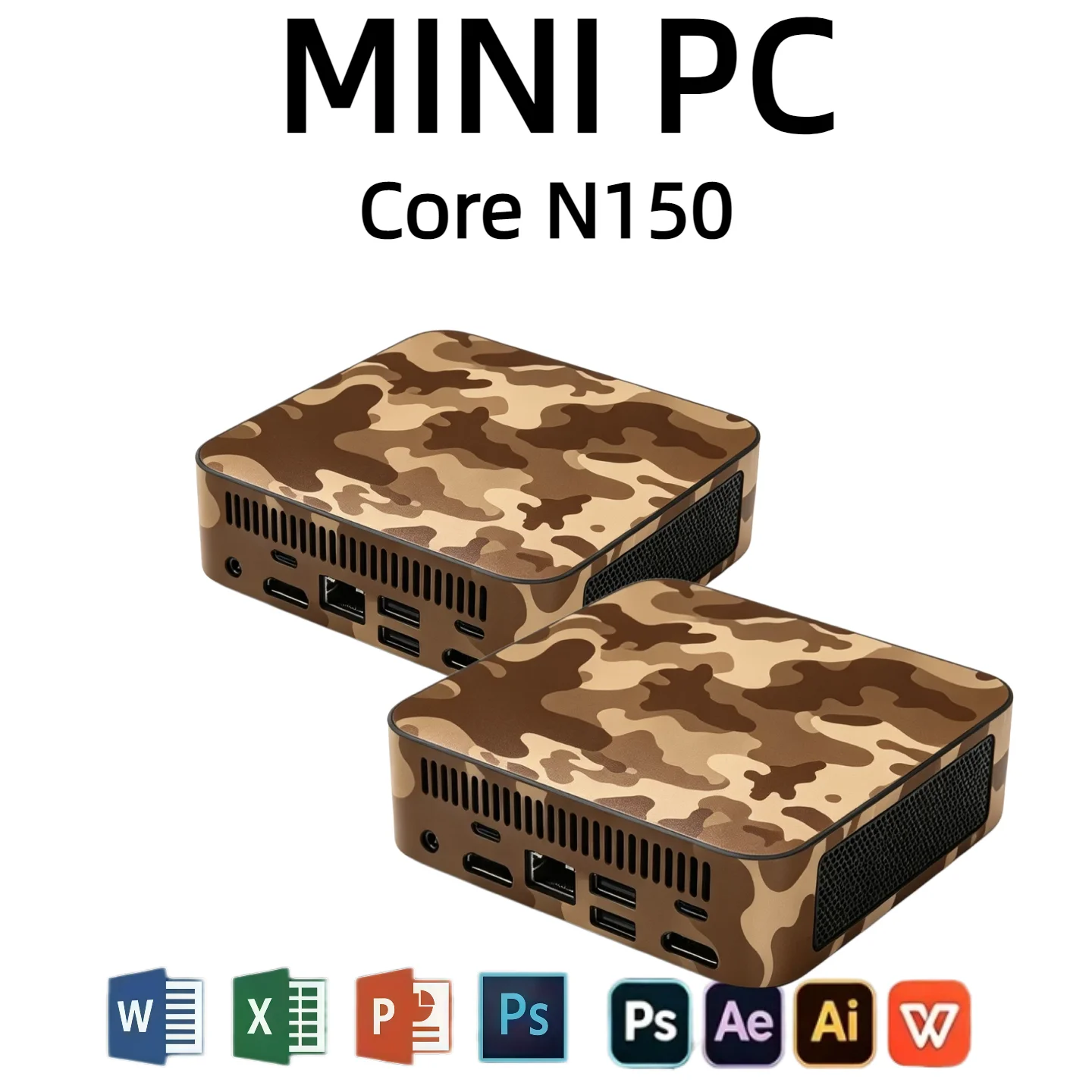 Mini Pc Intel N150 Mini PC Com - огляд і ціна Pc Gaming Compact