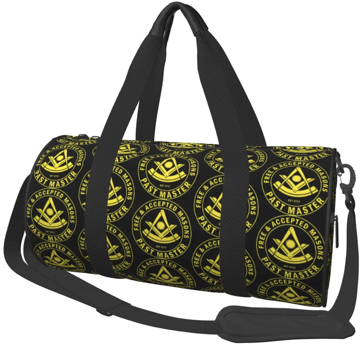

Freemason Past Master F & AM Masonic Past Master Gym Bag Спортивные сумки выходного дня Большая сумка на заказ Новинка для фитнеса для мужчин