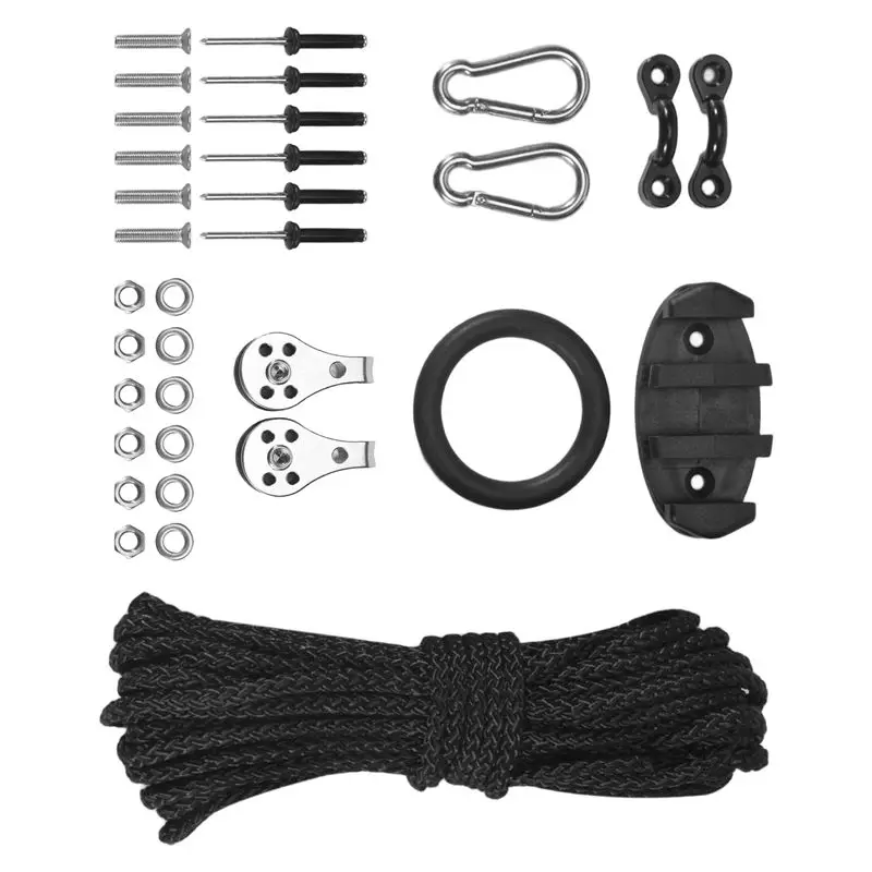 

Комплект для крепления якоря ABVB-Anchor Trolley Kit: надувная прочная система для крепления якоря для каяков и каноэ с аксессуарами