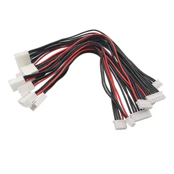 JST XH 2.54mm Pitch 2/3/4/5/6/7/8S Pin Male to Female Battery Balance Charger Silicone Wire Extension Lead Connector 20CM 22AWG