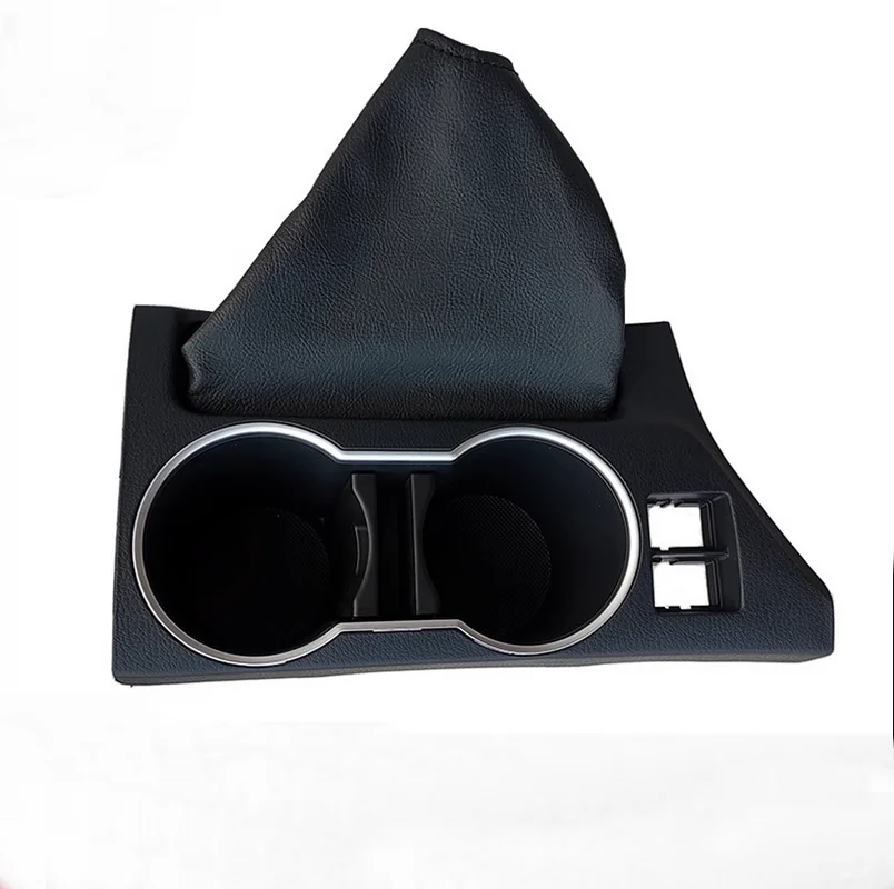 applicable Corolla 2014-2018 Upper panel of cup holder armrest box Handbrake panel decorative panel Leather cover