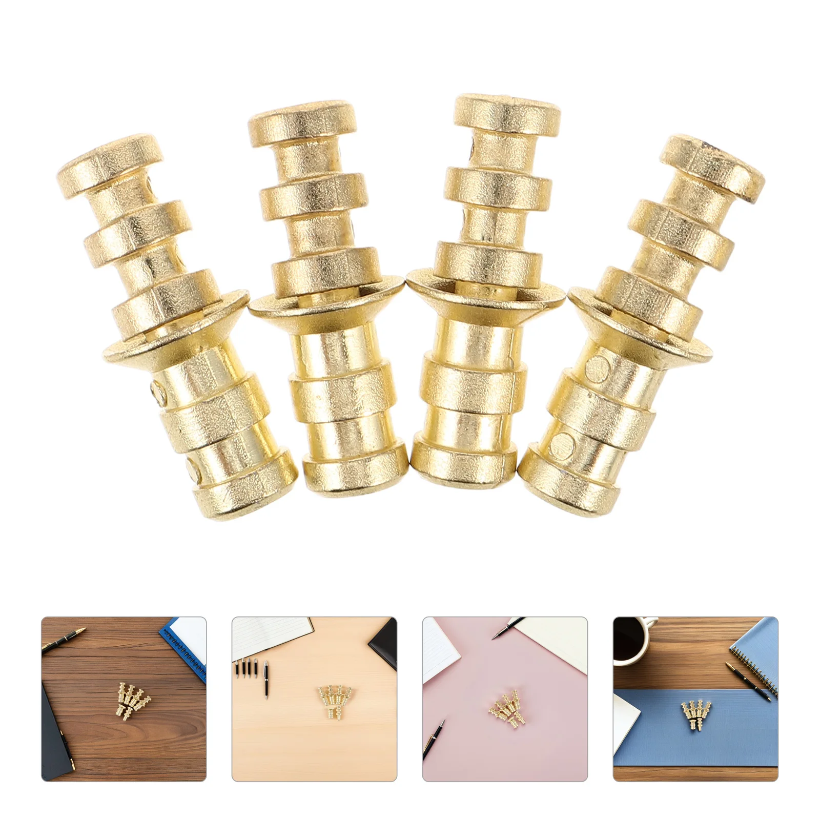 24 pezzi perni di centraggio in metallo per tavoli connettore di allineamento da tavolo supporto per mensola pioli armadio perno di fissaggio per mobili fai da te