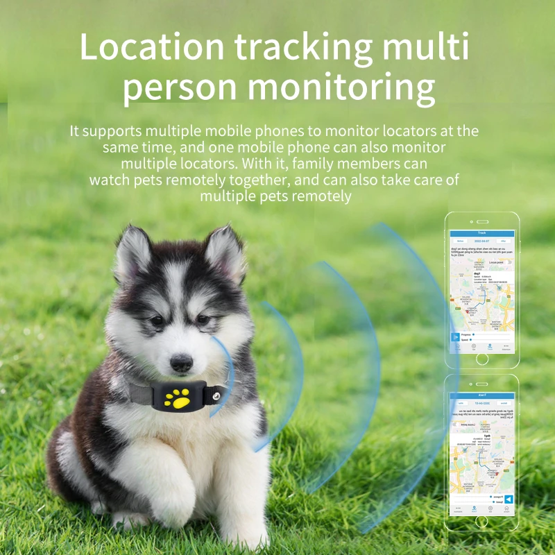 Rastreador gps inteligente para mascotas, collar para perros y gatos, Venta caliente