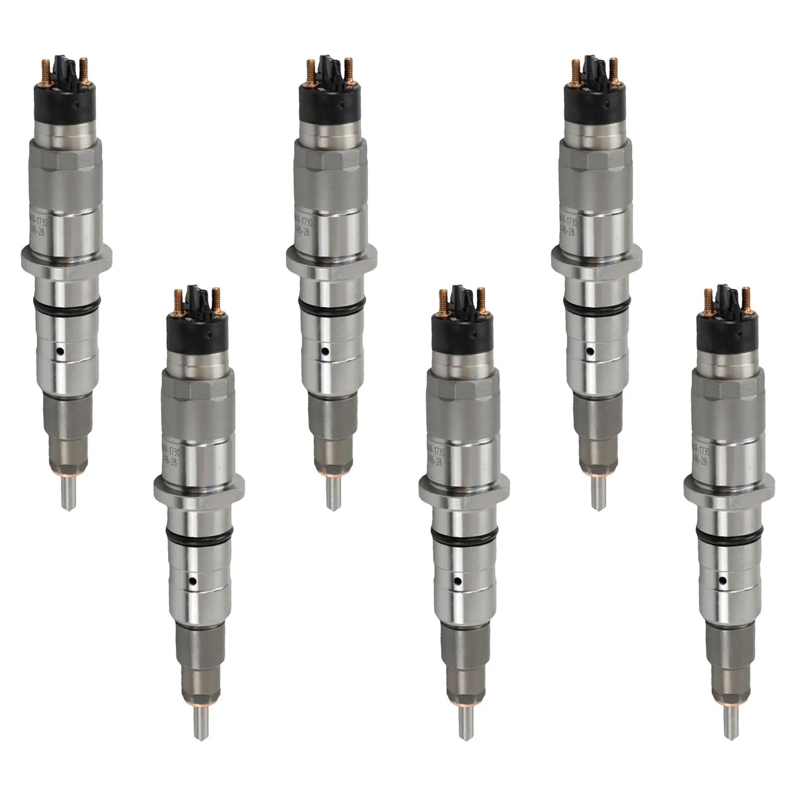 6PCS Fuel injector For Cummins QSL9 Engine 0445120038
